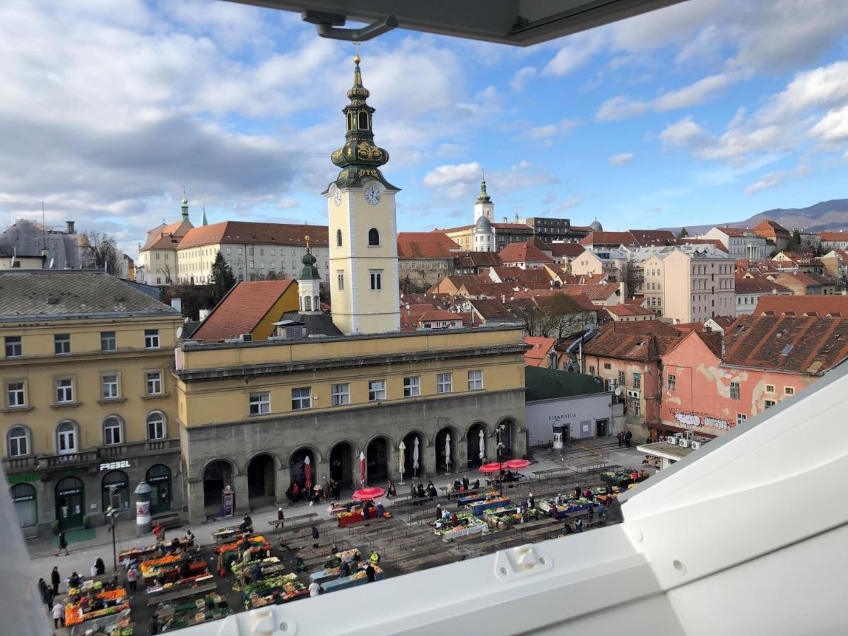Apartman Downtown Dl Zagreb Buitenkant foto