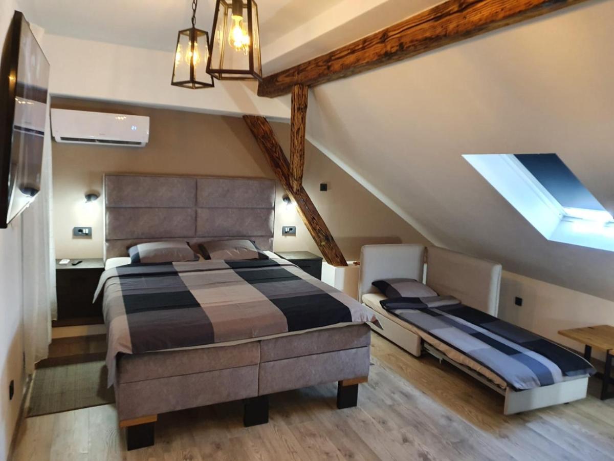 Apartman Downtown Dl Zagreb Buitenkant foto