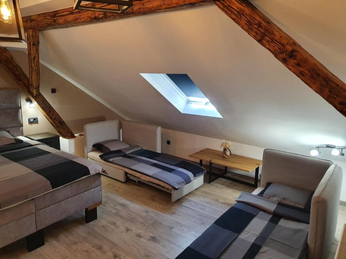 Apartman Downtown Dl Zagreb Buitenkant foto